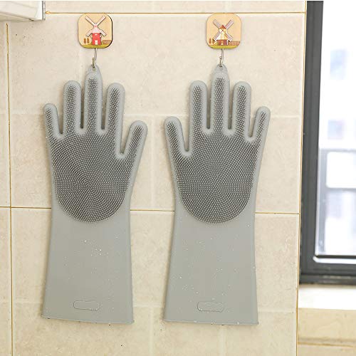 image for Ourcherish Silicone Gloves Brush Pair, Easy to Clean Kitchen a Variety