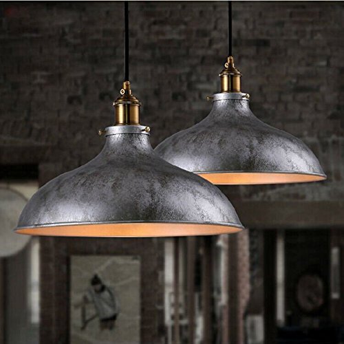 BAYCHEER HL371906 Industrial Vintage Style Lid Shaped Pendant Lighting