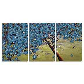 NWT Canvas Wall Art Chinese Lucky Tree Oil...