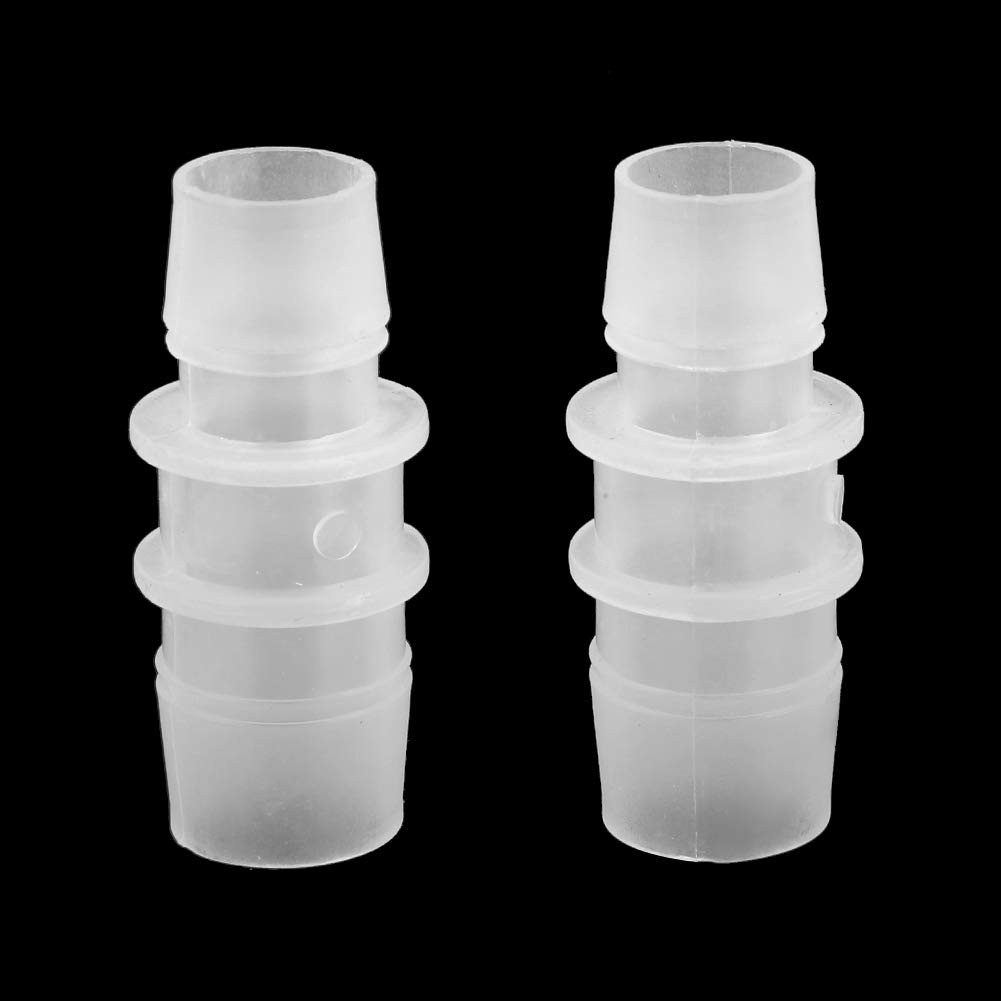 Aquarium Hose Adapter Fish Tank Hose Converter Aquarium Tubing Pipe Connector Air Pump Hose Accessories (2 pcs 16mm/20mm)