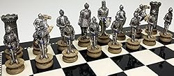 HPL Medieval Times Crusades Gold and Silver Armored