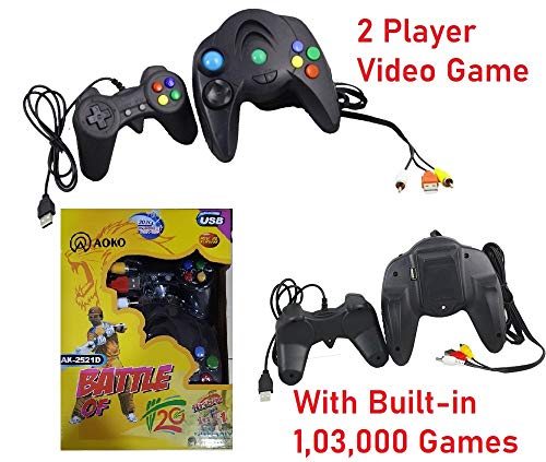 tv video game with 2 joystick price