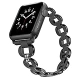For Apple Watch Band, TreasureMax Stainless Steel Adjustable Replacement Band For iWatch Apple Watch 38mm 42mm
