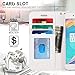 FYY for iPhone 8 Plus Case/iPhone 7 Plus Case, PU Leather Flip Wallet Phone Case with Card Holder Wrist Strap Kickstand Protective Cover for iPhone 7 Plus/8 Plus 5.5