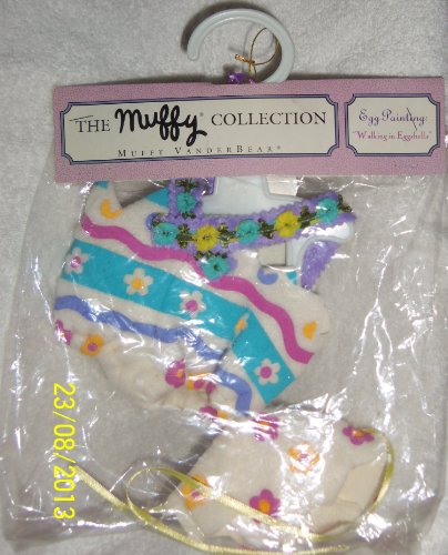 Muffy Vanderbear Egg Painting Walking on Eggshells Outfit by North American Bear