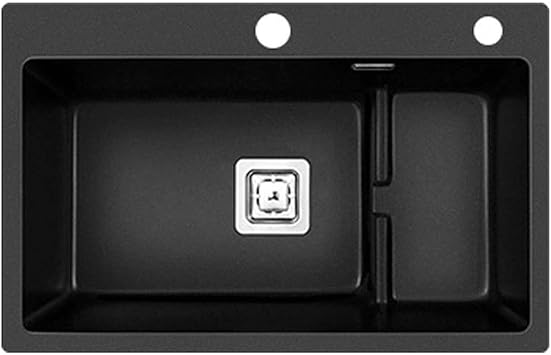 SBDLXY Küchenspülen Quarzstein-Küchenspüle, Granit-Haushalts
