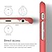 iPhone 6S Plus Case, elago [Slim Fit 2][Soft Feel Italian Rose] - [Light][Minimalistic][True Fit] - for iPhone 6 Plus/6S Plus