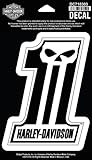 Harley-Davidson® #1 Skull Medium Decal Sticker DC718303