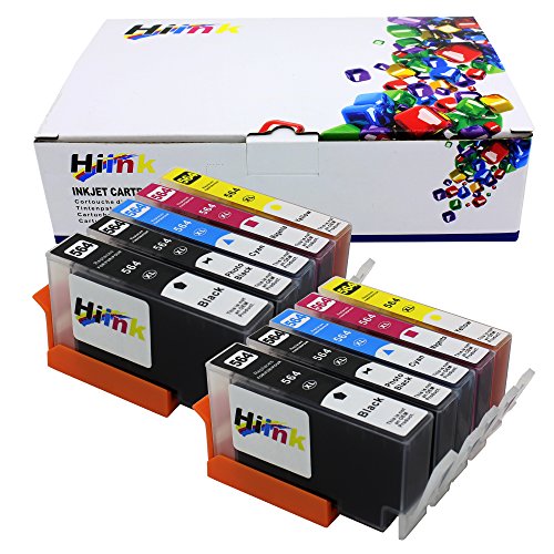 Hi Ink 10PACK 564XL Ink Cartridge with Chip Relacement for HP564XL PhotoSmart C6340 C6350 C6380 B8550 B8553 B8558 C309C (10 PACK)