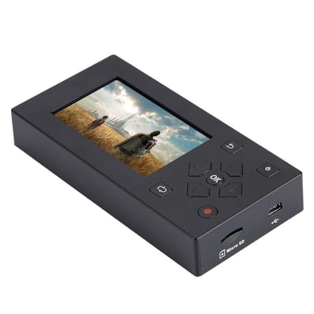 VBESTLIFE AV Recorder mit 3'TFT Bildschirm,Audio und Video Konverter Video Capture Aufnahme Player für CD Player/DVD Player/K