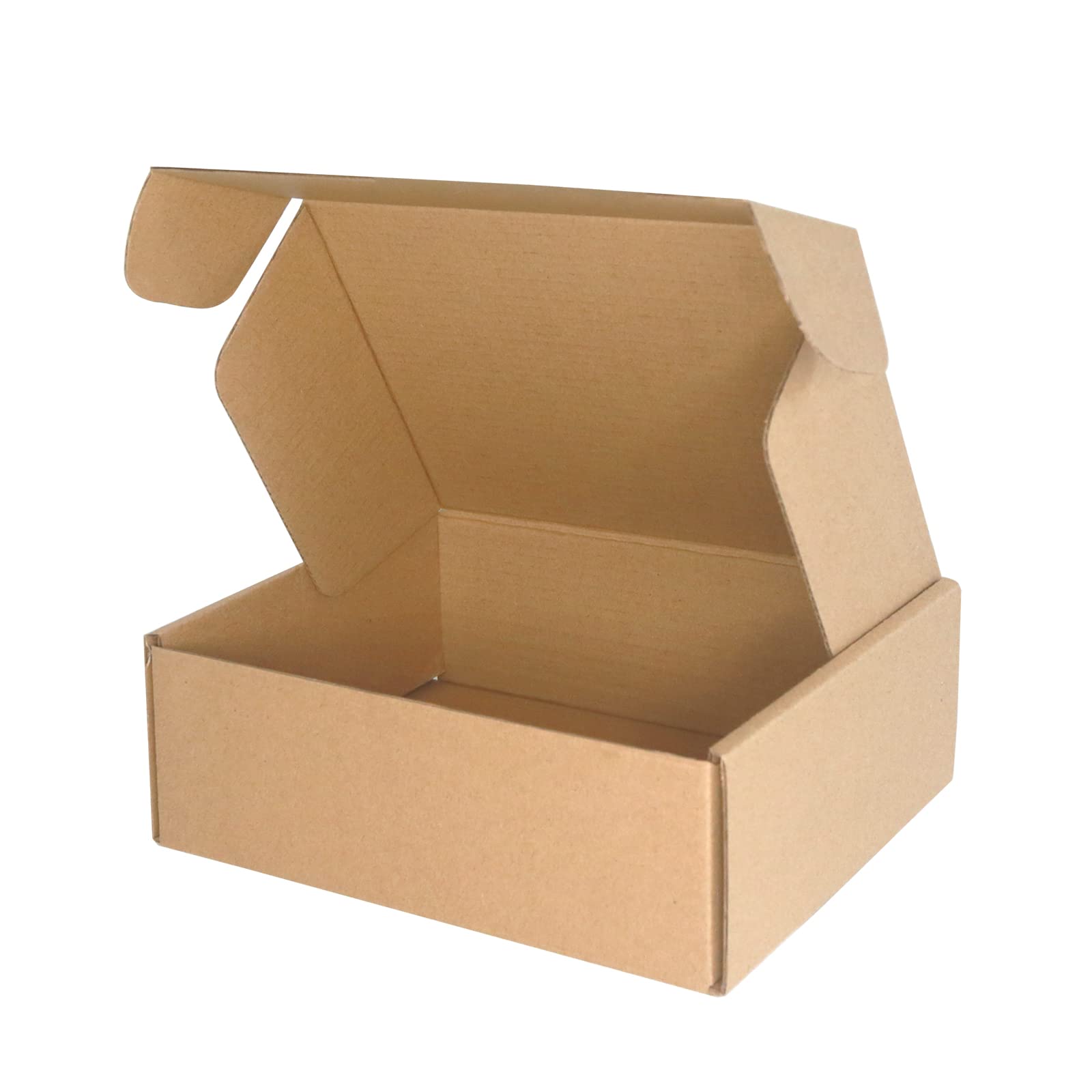 200×150×70mm Small Parcel Postal Boxes Royal Mail PiP Corrugated Cardboard Boxes for Posting, Brown Mailing Postage Shipping Box for Small Business, Storing or Gift (10 Pieces)