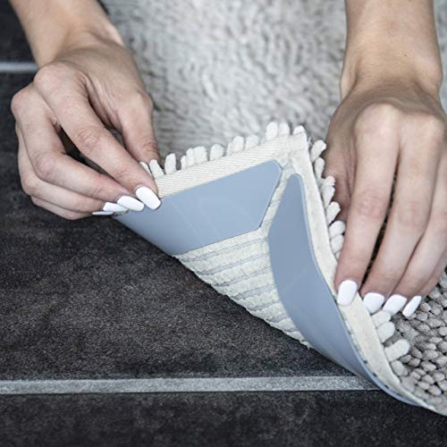 Ledgebay Rug Grippers for Area Rugs Pack of 9 Reusable, No Skid