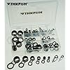 THKFISH-Freshwater-Saltwater-Suf-casting-Black-Silver-Tarnish-Fishing-Rod-Parts-Tip-Tops-Black-Stainless-Repair-Guides-DIY-Set-Kits