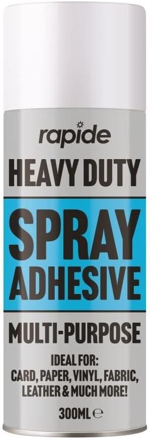 Rapide Spray Glue Mount Adhesive Heavy Duty Multipurpose Craft Glue