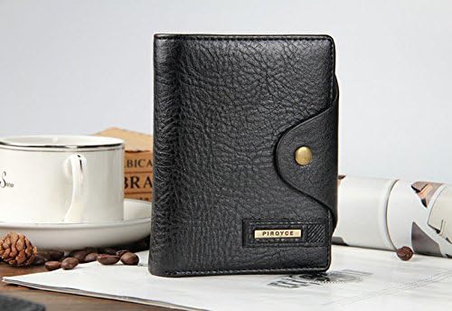 Men's Bifold Leather Credit Card Holder Wallet