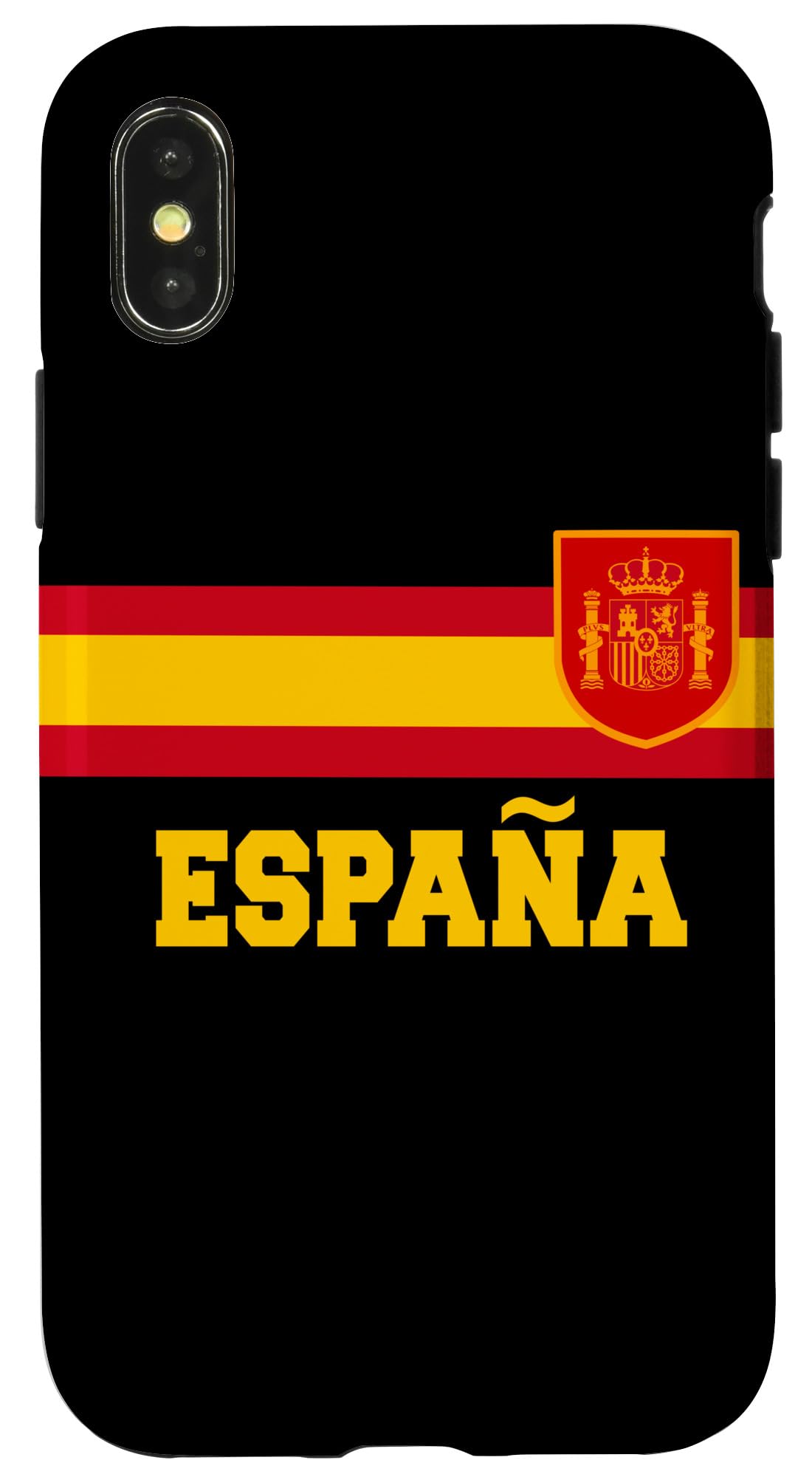 iPhone X/XS SPAIN HEART España Español EUROPE SPORTS FAN WOMEN MEN KIDS Case