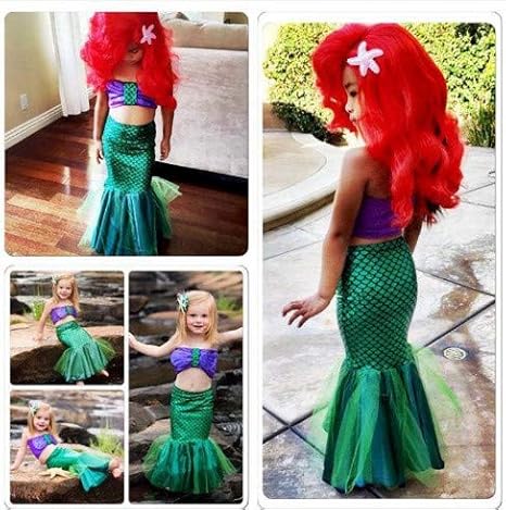 girls mermaid fancy dress