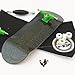 Peoples Republic 32mm Black Complete Wooden Fingerboard w Nuts Trucks - Basic Bearing Wheels