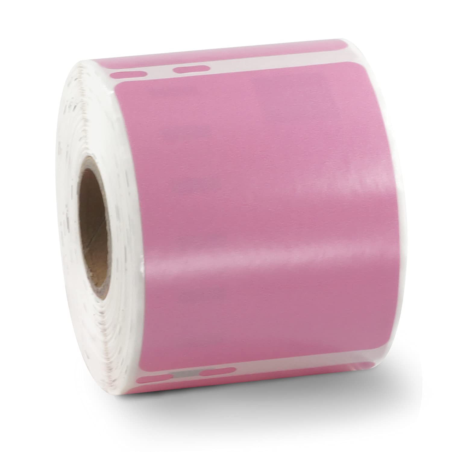BETCKEY - 1 Roll Pink Multi-Purpose Labels Compatible with DYMO 99015(S0722440), 54mm x 70mm, 400 Colored Labels Compatible with DYMO LabelWriter 450, 4XL, NOT Fit 550 or 5XL