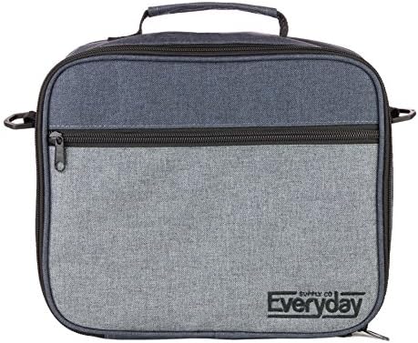 Insulated Lunch Box / Bag - Freezer Safe, Nylon Durability, Zip Closure - Cooler Lunch Bag for Men, Women and Kids - Locks in Heat & Cold