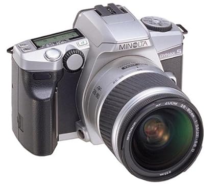 Minolta Dynax 5 Spiegelreflexkamera inkl. AF 3,5-5,6/28-80mm Objektiv