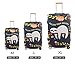 Madifennina Spandex Travel Luggage Protector Suitcase Cover Fit 23-32 Inch Luggage (sloth, L)