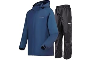 Acme Projects Rain Suit (Jacket + Pants), 100% Waterproof, Breathable, Taped Seam, 10000mm/3000gm, YKK Zipper