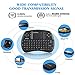 Leelbox 2.4Ghz Mini Wireless Keyboard with Mouse Touchpad Rechargeable Combos for PC Pad Android TV Box
