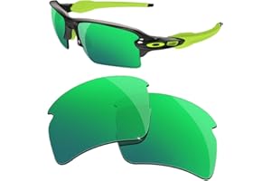 HiCycle2 Polarized Replacement Lenses for Oakley Flak 2.0 XL Sunglasses-Multi Options,with Lens Cloth