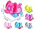 GINOVO 4pcs/Lot Wind Up Toy Wind-Up Animal for Baby, Toddler and Kid (Camel + Elephant + Crocodile + Mouse)