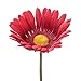 10 PCS Real Touch Latex Silk Artificial fake plastic Daisy Chrysanthemum Flowers Sun Chrysanthemum,Sunflower, Simulation Gerber, Dimorphotheca,Party Room home Decoration DIY Flower Bouquet (red)