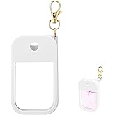 CFTONE Silicone Case for Touchland Hand Sanitizer Spray 1 FL OZ., Stylish Protective Cover with Keychain Hanging Accessory