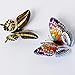 Wall Stickers,GOODCULLER 12pcs 3D Butterfly Design Decal Art Luminous Non-toxic Room Magnetic Background Decorated Decal Home Decor