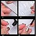 Matoen 1 Bottle 30ml Nail Poly Gel Quick Building Nail Tips Finger Extension Glue Gel (C)