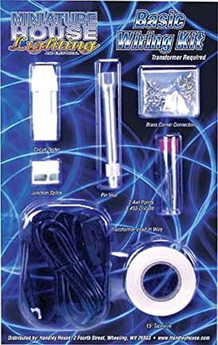 Dollhouse Basic Wiring Kit no transformer by Miniature House