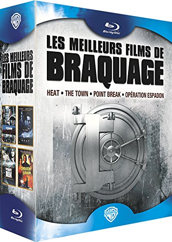 Les Meilleurs Films De Braquage - Heat + The Town + Point Break + Opération Espadon - Pack