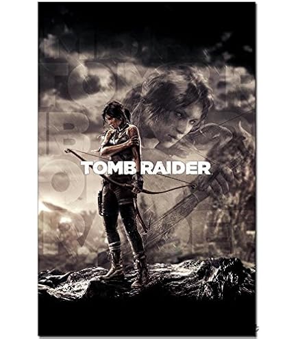 Amazon.com: Tomb Raider Underworld Lara Game Poster family silk