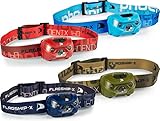 Flagship-X Multi-Pack Phoenix Rechargeable IPX4 Waterproof LED Camping Headlamp Flashlight For Running
