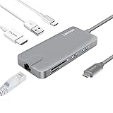 Lenovo USB-C Hub, Type C Adapter With HDMI