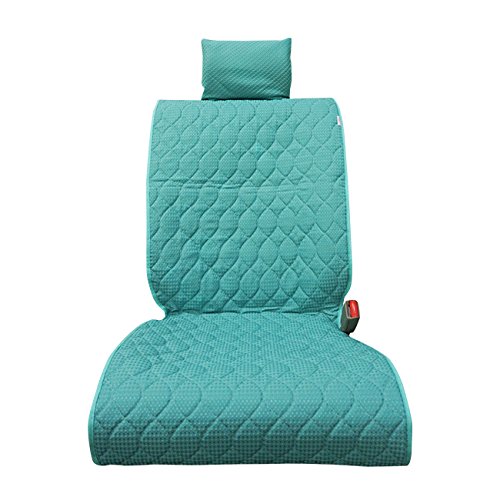 ココトリコ Cocotorico 前座席用 キルティング シートカバー 2枚セット ポップワッフル バンダナ付き B06y5zqqmp