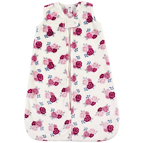 Hudson Baby Unisex Baby Plush Sleeping Bag, Sack, Blanket, Floral, 18-24 Months