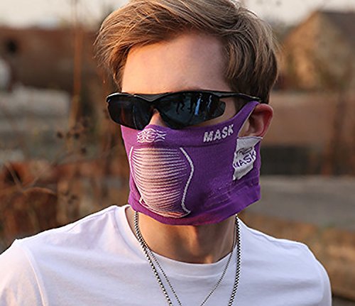 image for MaxMiles Multifunctional Sport Headwear Bicycle Face Mask Half Mask Sk