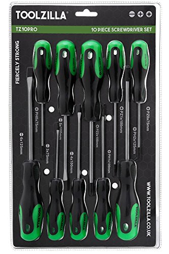 TOOLZILLA 10-teiliges Magnetisches Schraubendreher Set für alle Anwendungen - 3 verschiedene Modelle für Heimwerker, mit… – Bild 3