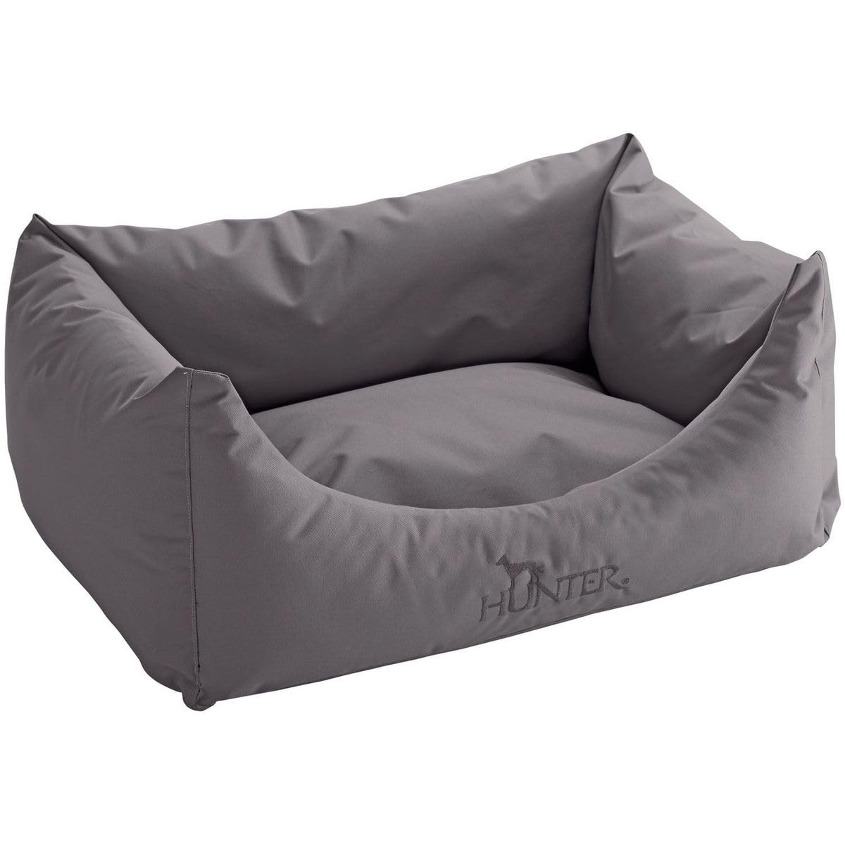 HUNTER Gent Antibac Dog Sofa, 60 x 80 cm, Medium, Grey