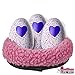 Black & White Label Company - Nest for Hatchimals Magical Mixes - Egghead Bed Nesting 6.5” Fleece Egg Accessory Holder - for Use with LOL FurReal Interactive Toys - Pink