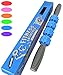 The Stick Massage Roller Muscle Roller Stick for Muscles | Rolling Massager Stick | Massage Stick Roller for Legs - Advanced Blue