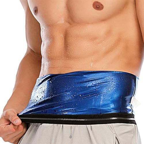 Amazon.com: HEATTRAP Fat Burner Belt Black - Heat Trapping Sweat