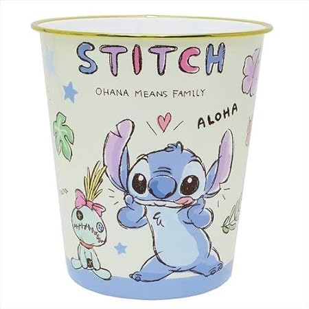 Amazon Co Jp スティッチ ゴミ箱 ダストボックス ディズニー グッズ ちりとり ホウキ セット Toys
