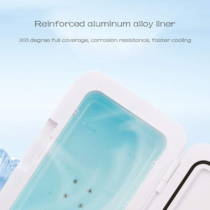 LHAO Nevera Coche 8L portatil Mini compresor pequena electrica ...