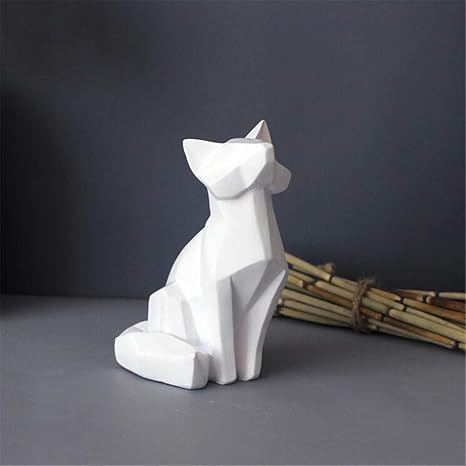 Qnmbdgm Dekoration Wohnkultur Harz Fuchs Figuren Europäische